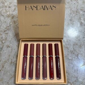 Handaiyan Matte Autumn Winter Set Liquid Lipstick - 6x2.5ml - 6 Pack
